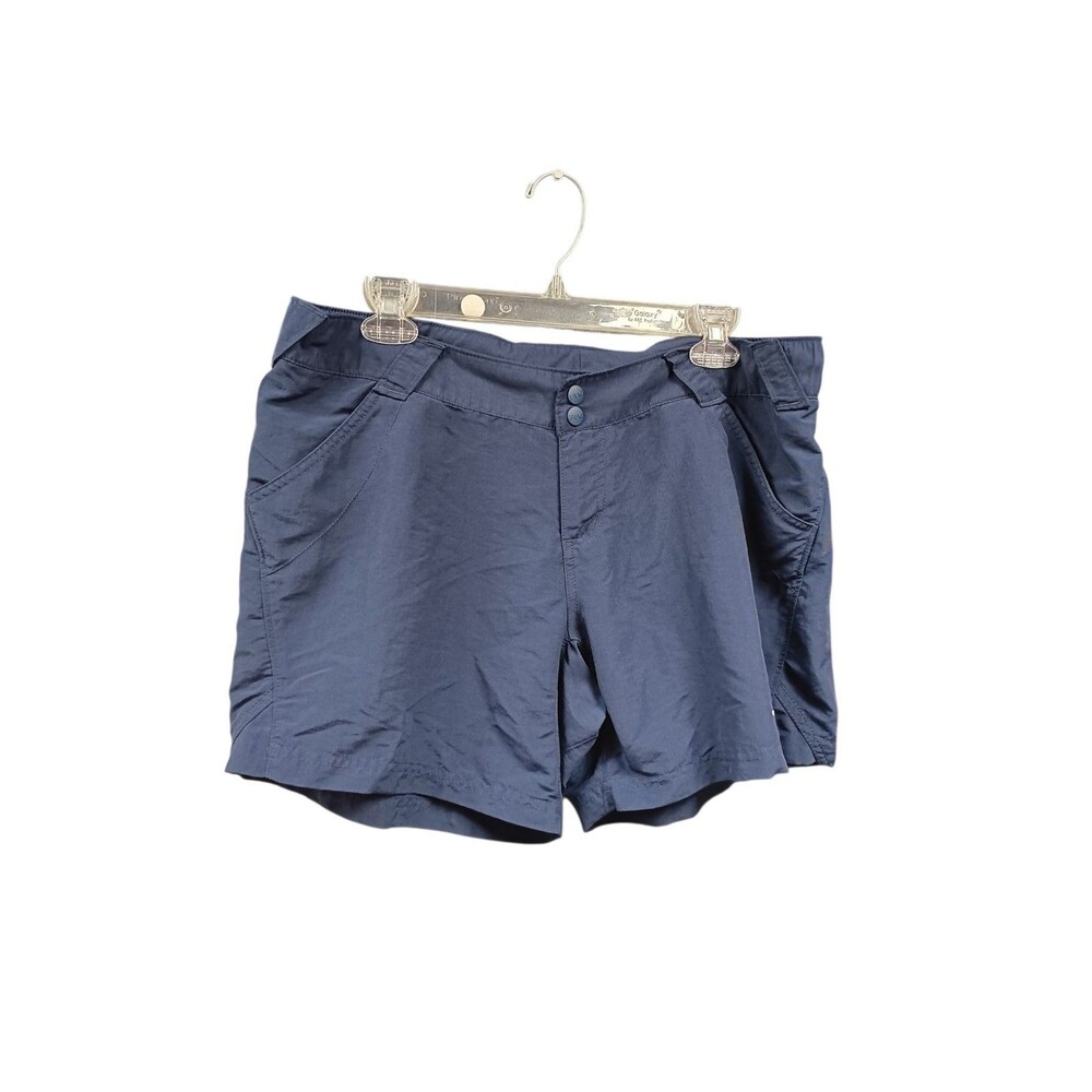 Columbia PFG Coral Point II Shorts Women's Size Large Navy Blue